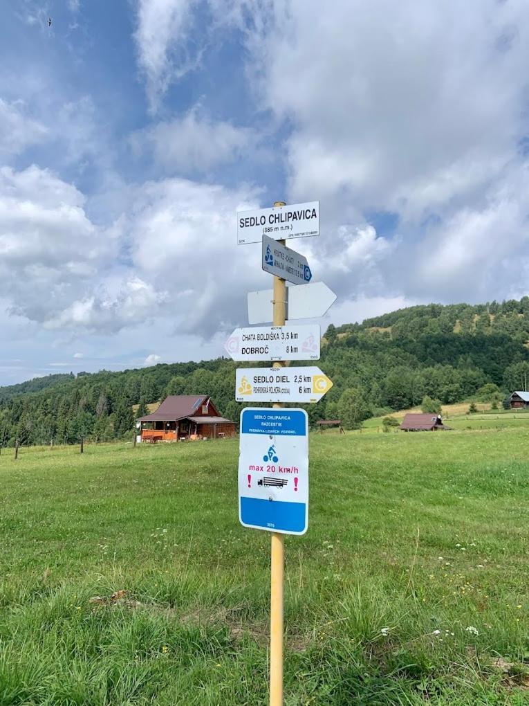 Vila Gazdovsky Dvor - Sedlo Chlipavica Pohronska Polhora Exteriér fotografie