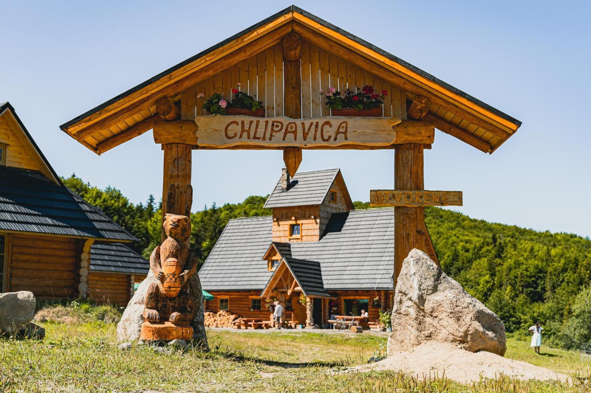 Vila Gazdovsky Dvor - Sedlo Chlipavica Pohronska Polhora Exteriér fotografie
