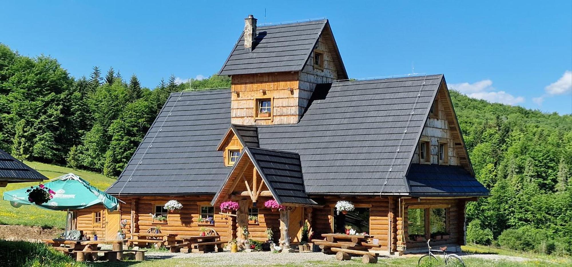Vila Gazdovsky Dvor - Sedlo Chlipavica Pohronska Polhora Exteriér fotografie
